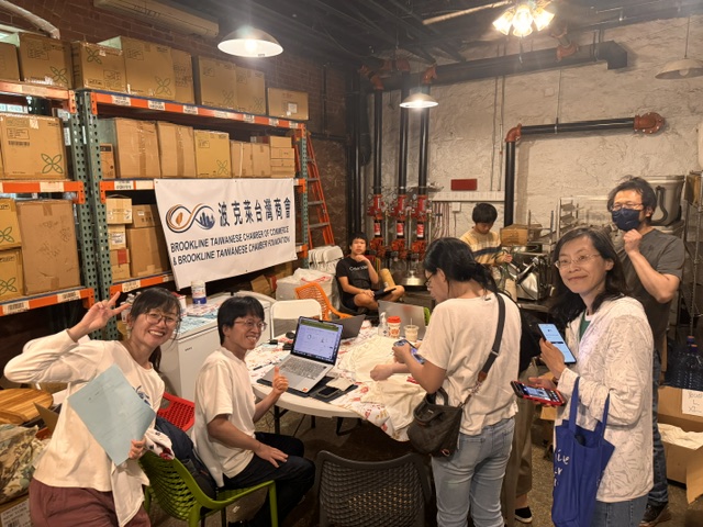 Volunteer gathering photo 1